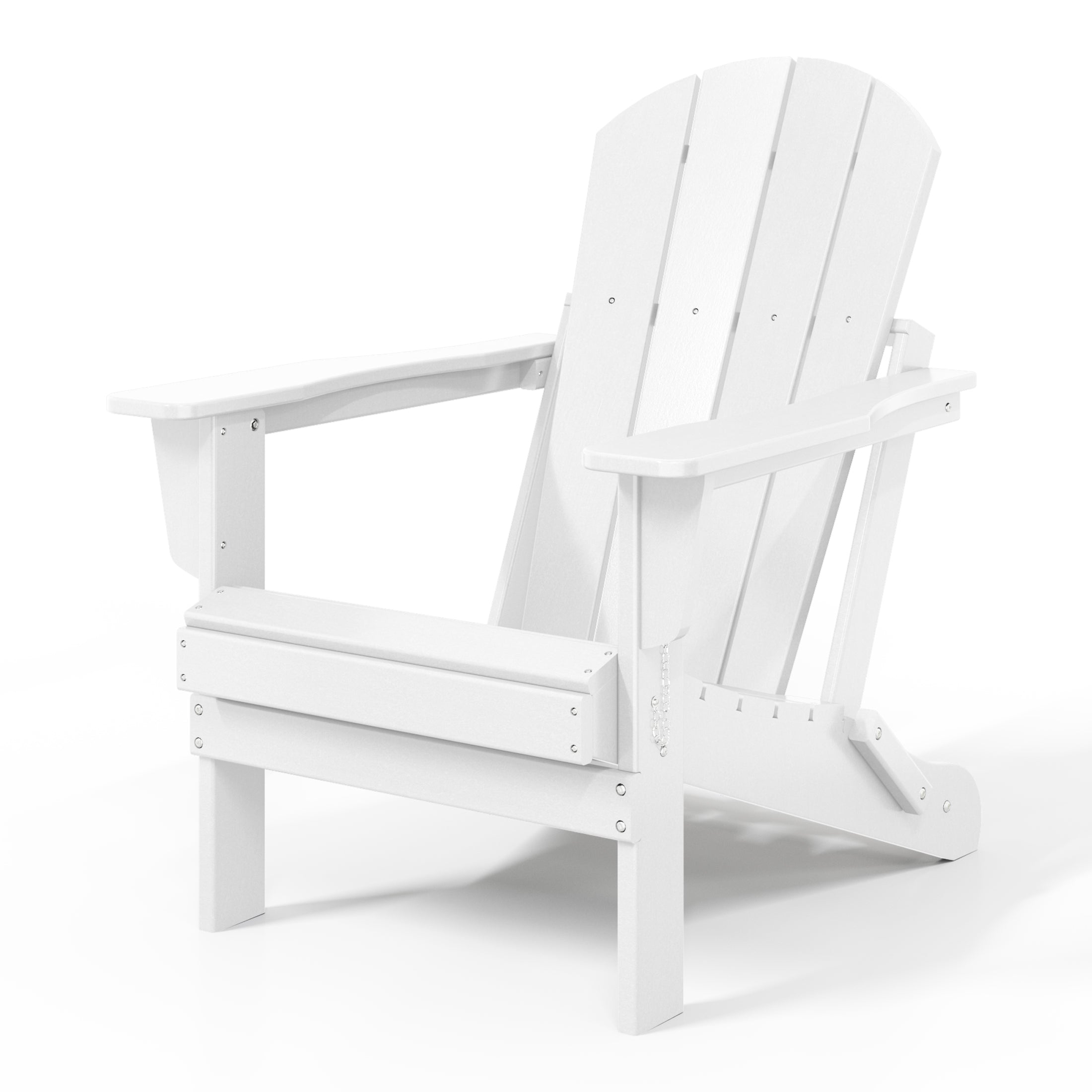 Malibu outdoor folding Poly Adirondack chair (Set of 2)