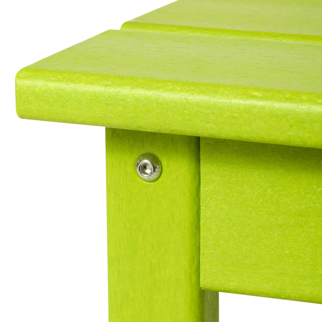 Malibu 35" length outdoor Coffee table for Adirondack chair