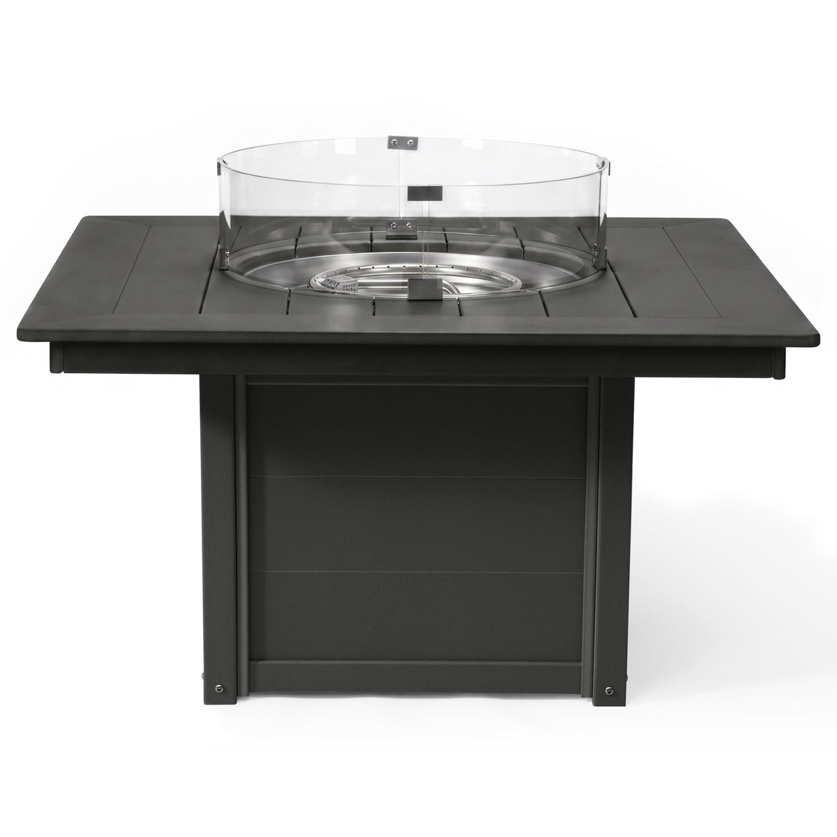 Helios 42" Modern Outdoor Patio Propane Square Fire Pit Table