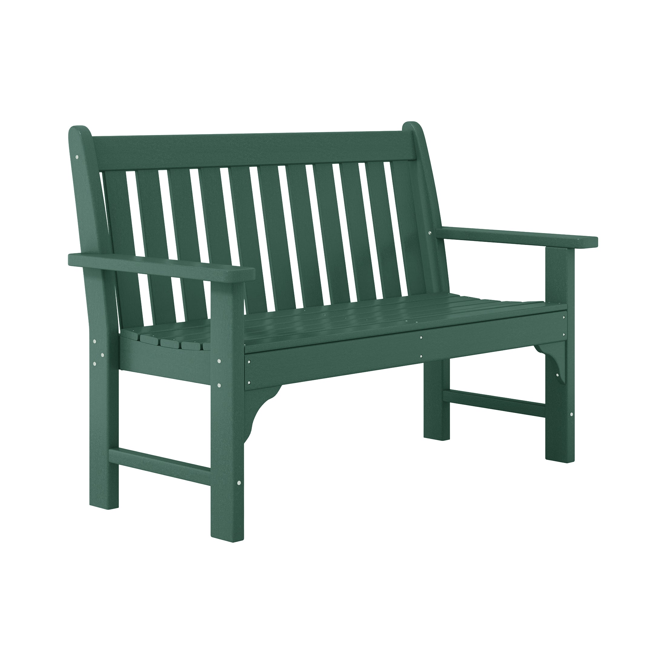 Malibu 4-Piece HDPE Outdoor Patio Furniture Couch Set