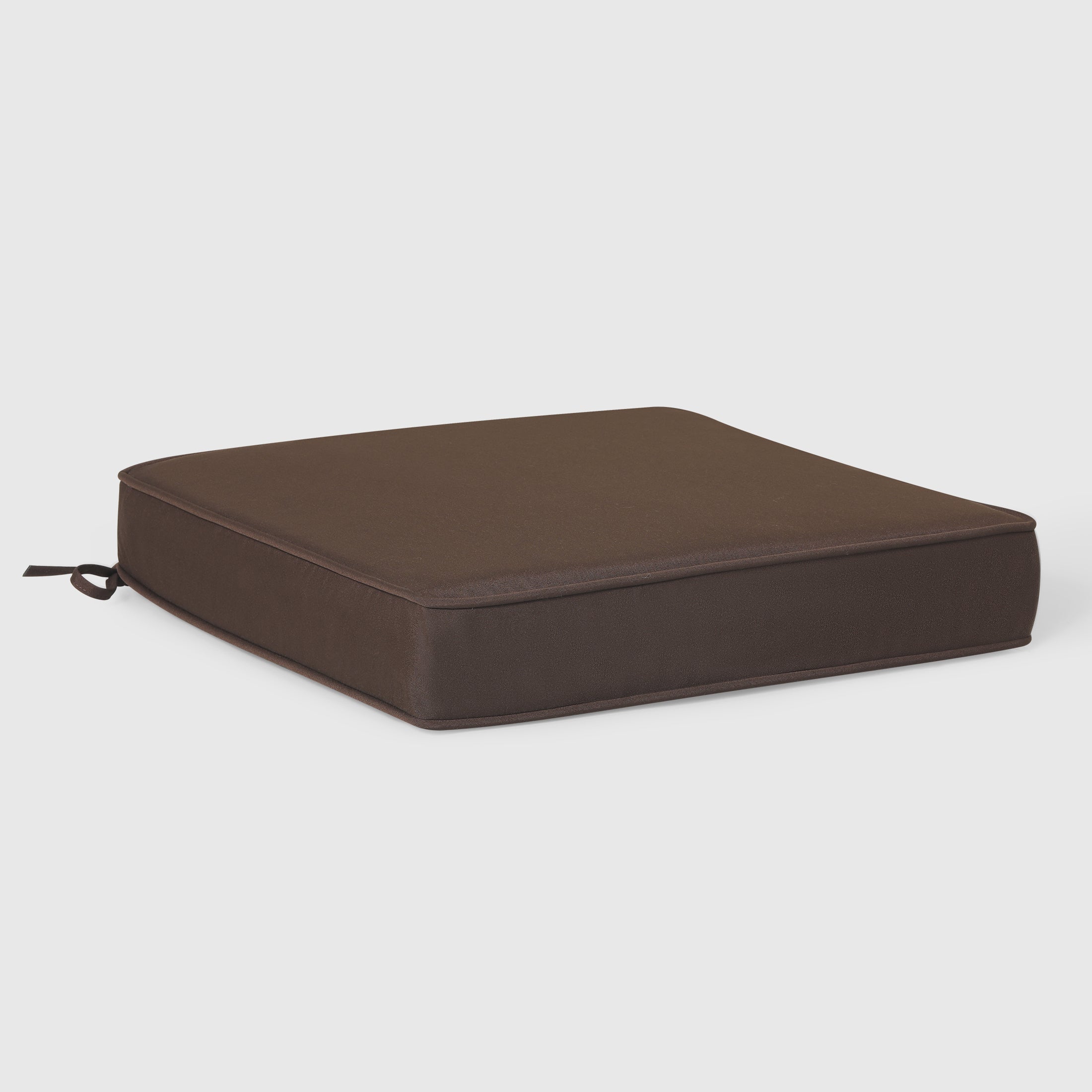 Solace Outdoor Patio Furniture Seat Chair Square Cushions with Piping. Set of 2, 20" x 19"