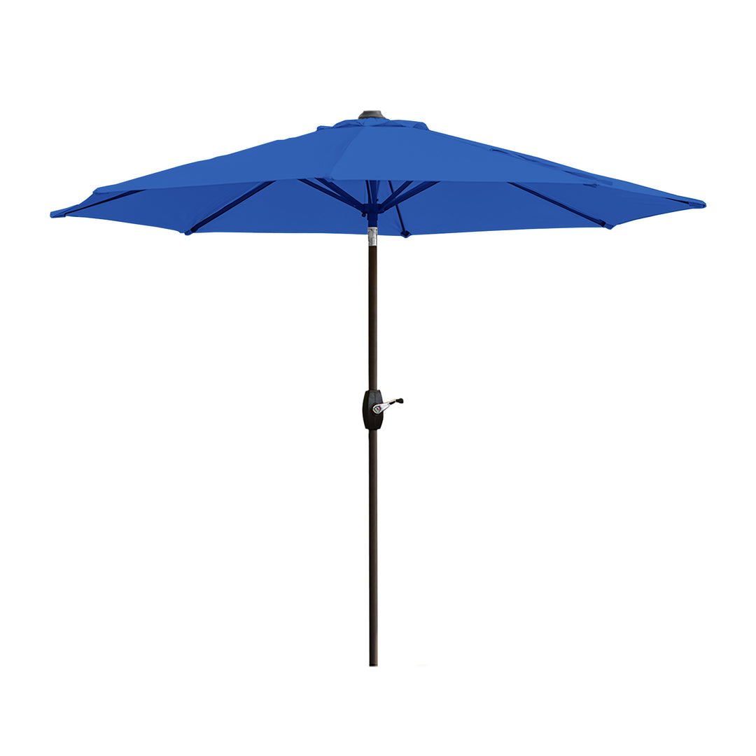 Paolo 9 ft. Patio Umbrella with Square Weight Base Kit