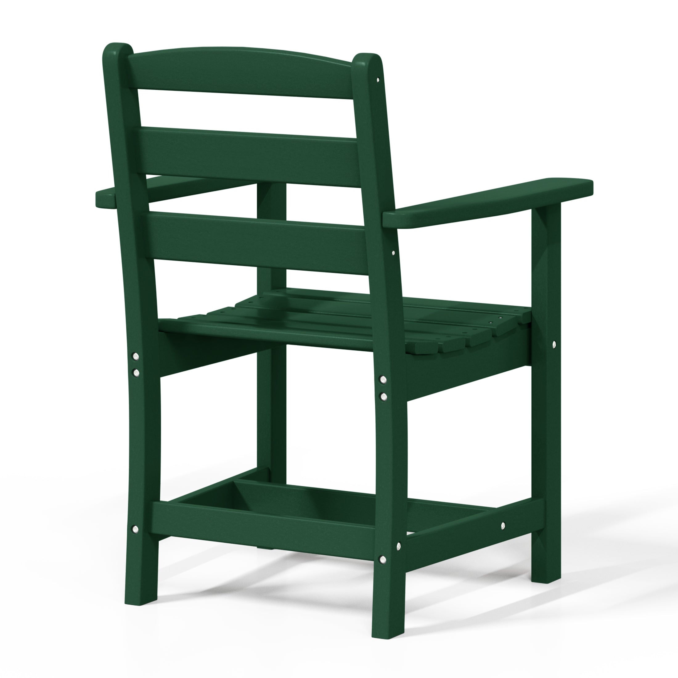 Ashore Outdoor HDPE Patio Classic Dining Arm Chair