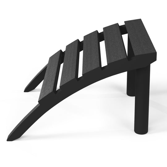 Azura Outdoor Patio HDPE Adirondack Ottoman Footrest