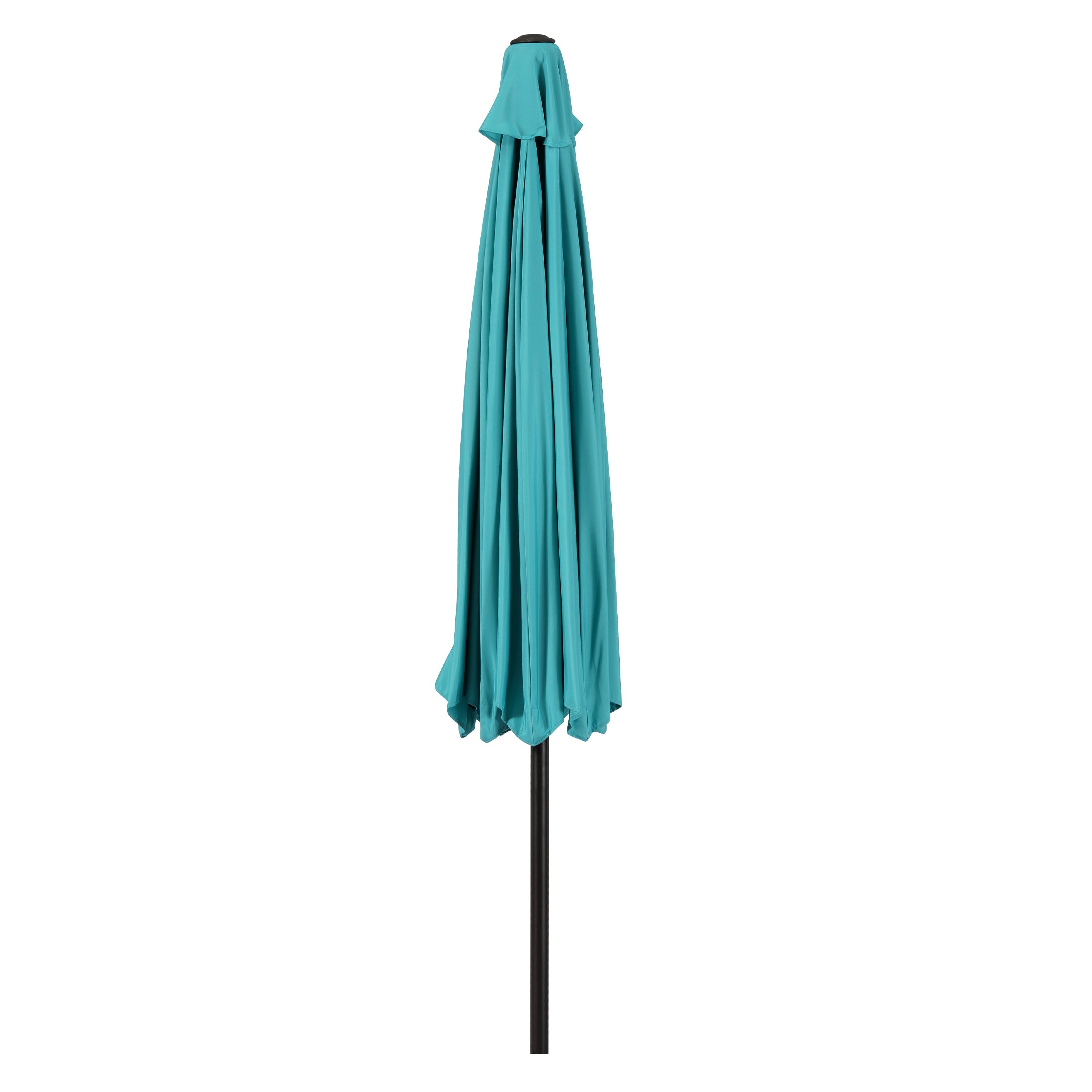Paolo 9 ft. Patio Table Umbrella with Black color round free standing weight base kit