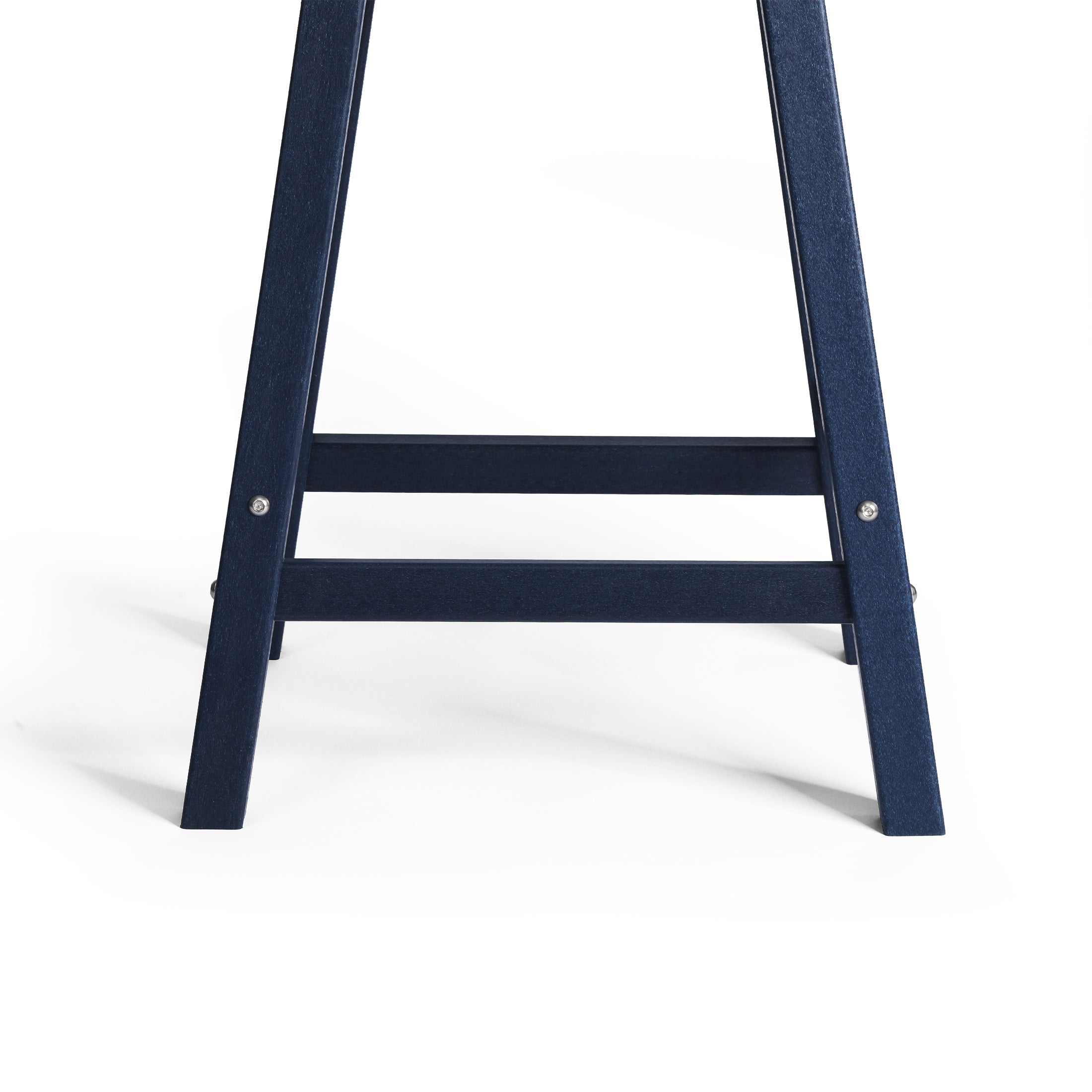 Malibu 24" HDPE Outdoor Patio Counter Height Bar Stools (Set of 2)