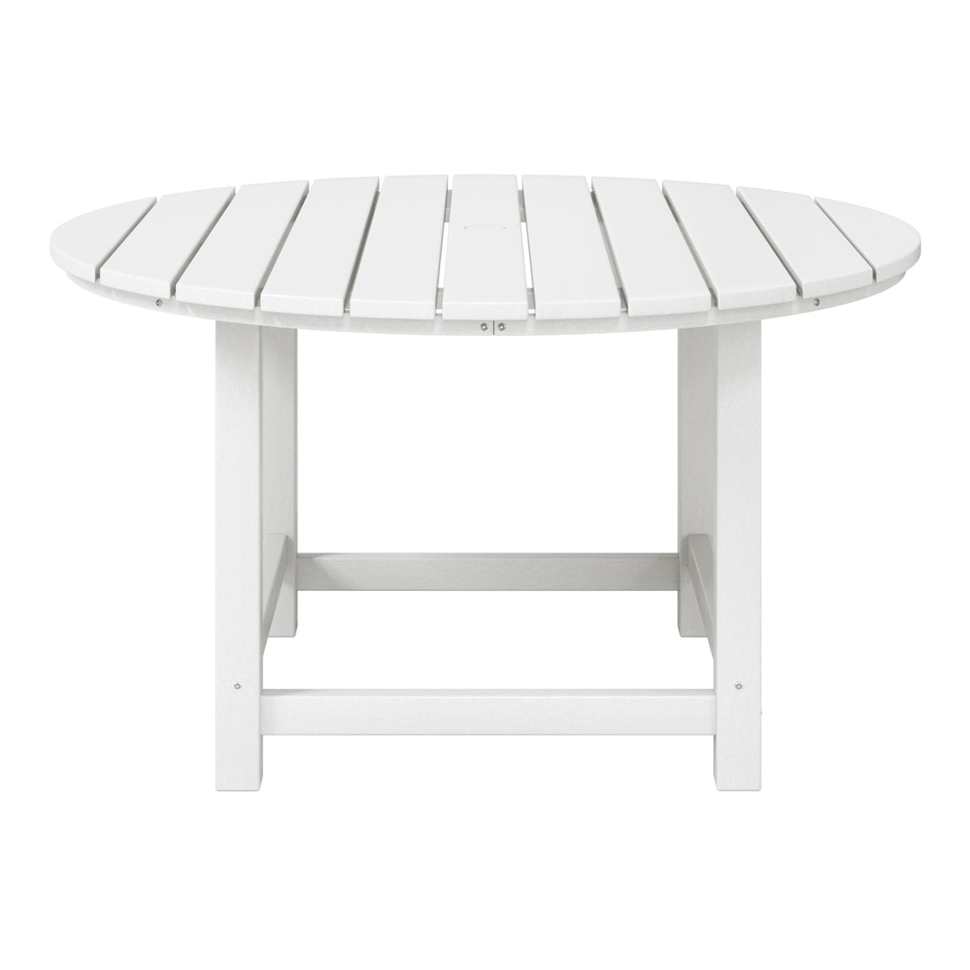 Malibu Kids Outdoor Patio Furniture HDPE Round Dining Table