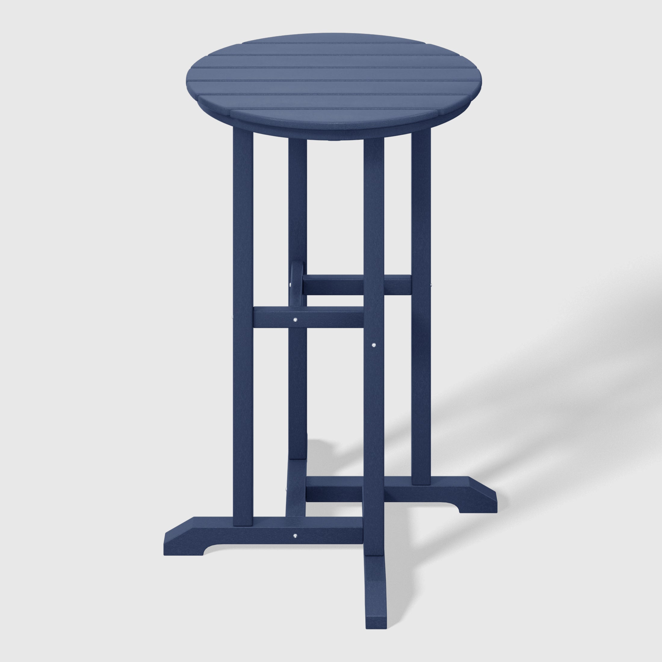 Malibu 37" Counter Height Round Outdoor Patio Bistro Bar Table