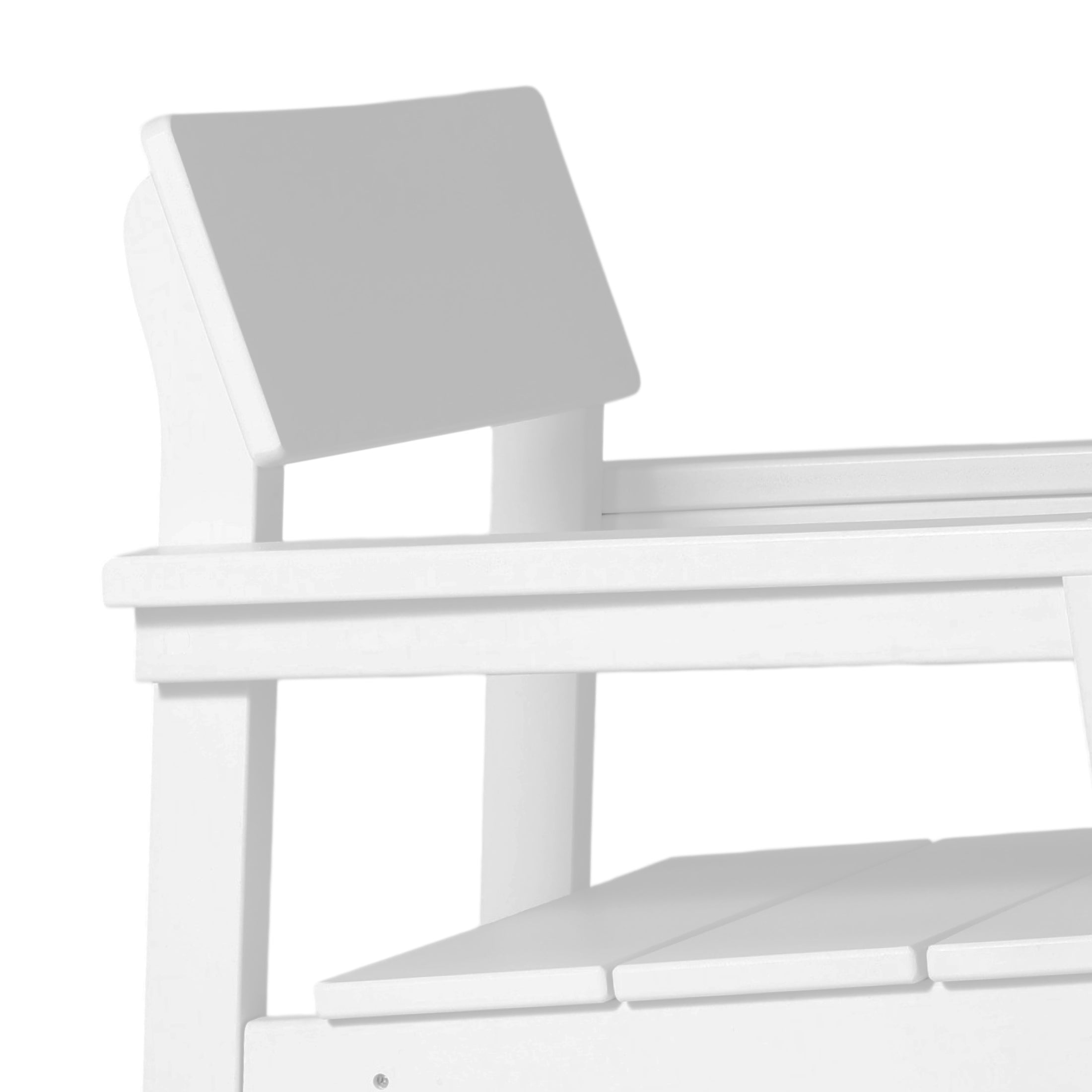 Paloma Modern HDPE Outdoor Patio Dining Arm Chairs (Set of 2)