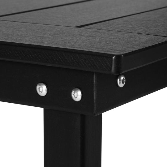 Malibu 65" Outdoor Patio Trestle Dining Bench