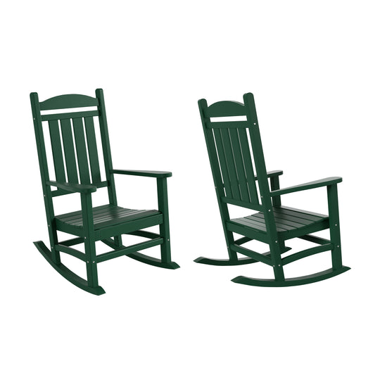 Malibu 2-Piece set Outdoor / Patio rocking chairs ( 2 seater )