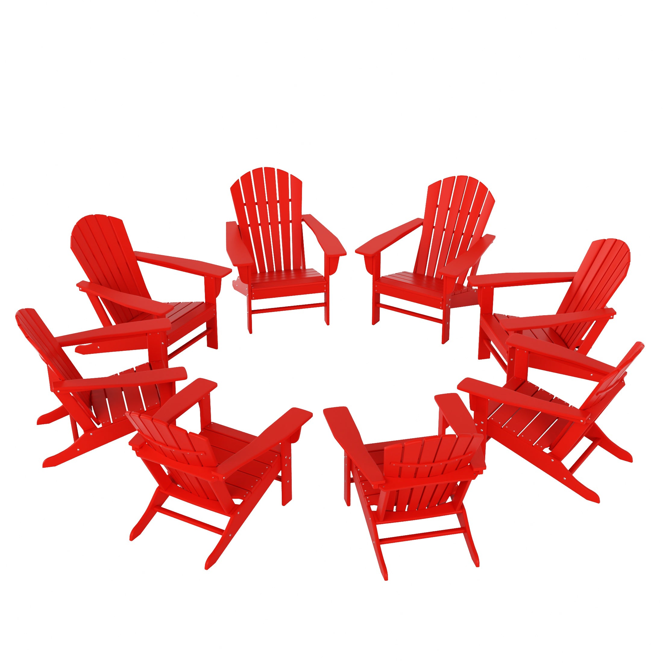 Dylan Outdoor Adirondack Chair (Set of 8)
