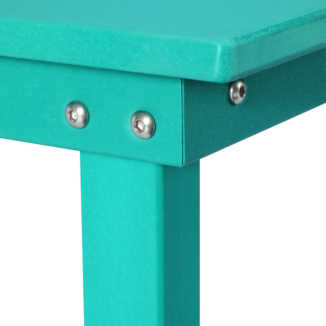 Malibu 65" Outdoor Patio Trestle Dining Bench