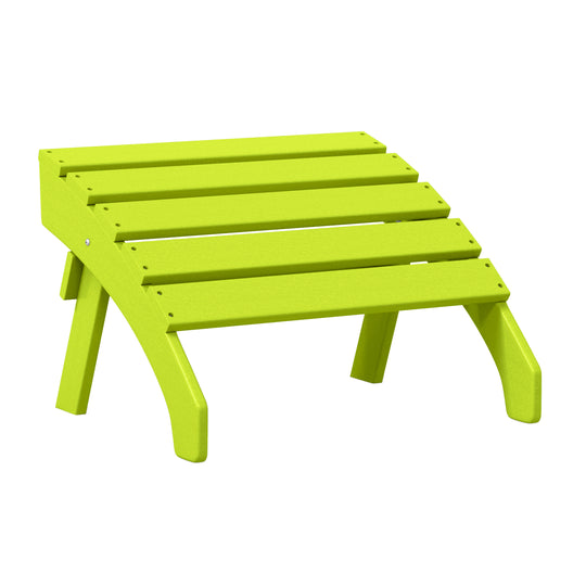 Dylan Outdoor Adirondack Chair With Ottoman And Side Table 3-Piece Set