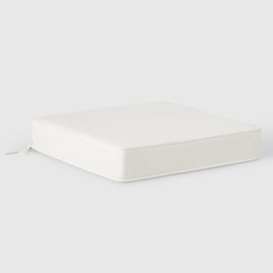 Solace Outdoor Patio Furniture Seat Chair Square Cushions with Piping. Set of 2, 20" x 19"