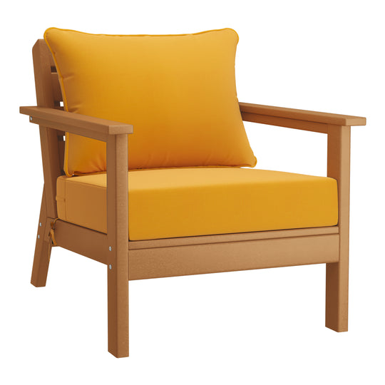 Avalon Outdoor 5-Piece Modular Sectional Patio Furniture Sofa Set