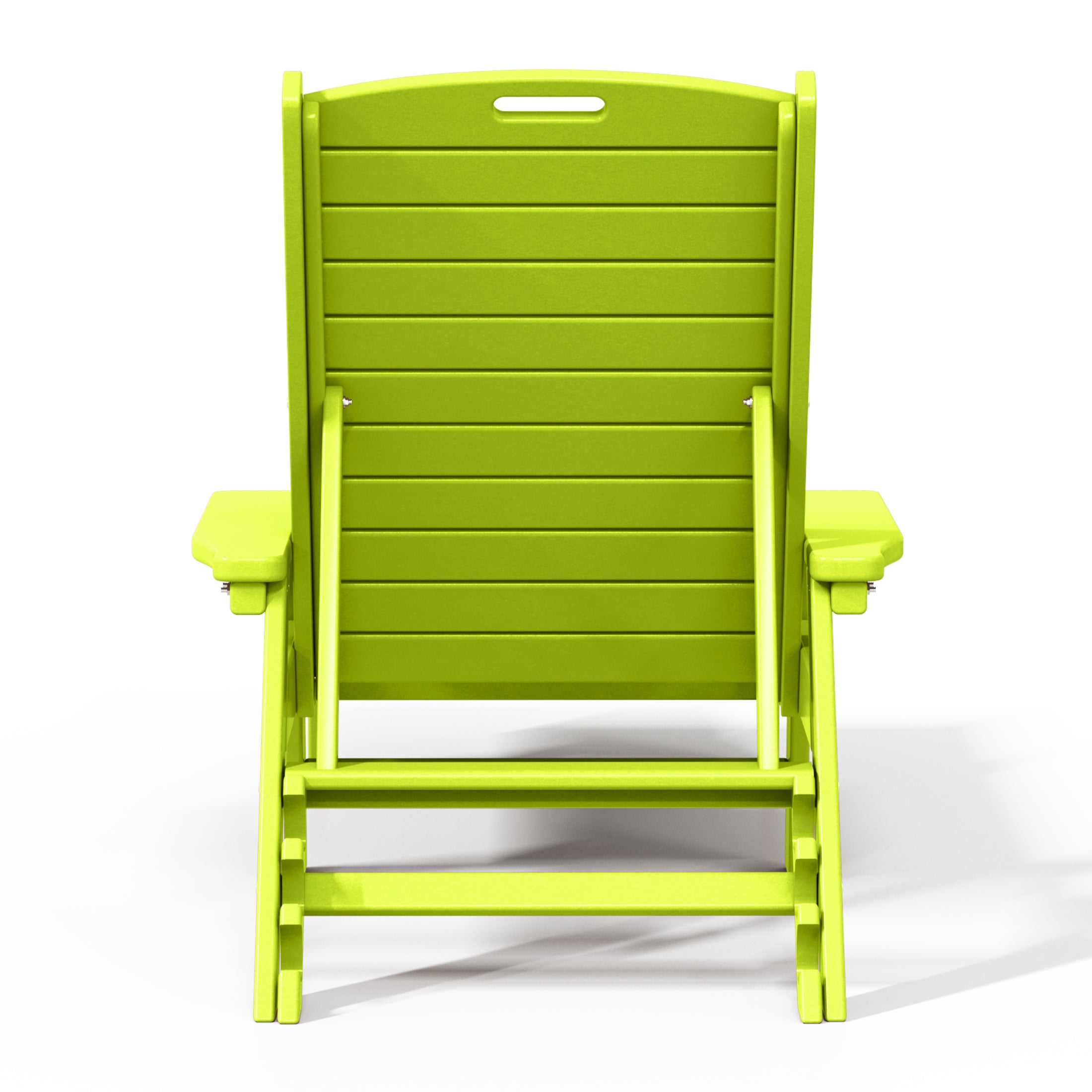 Malibu Poly Reclining Chaise Lounge Set With Table