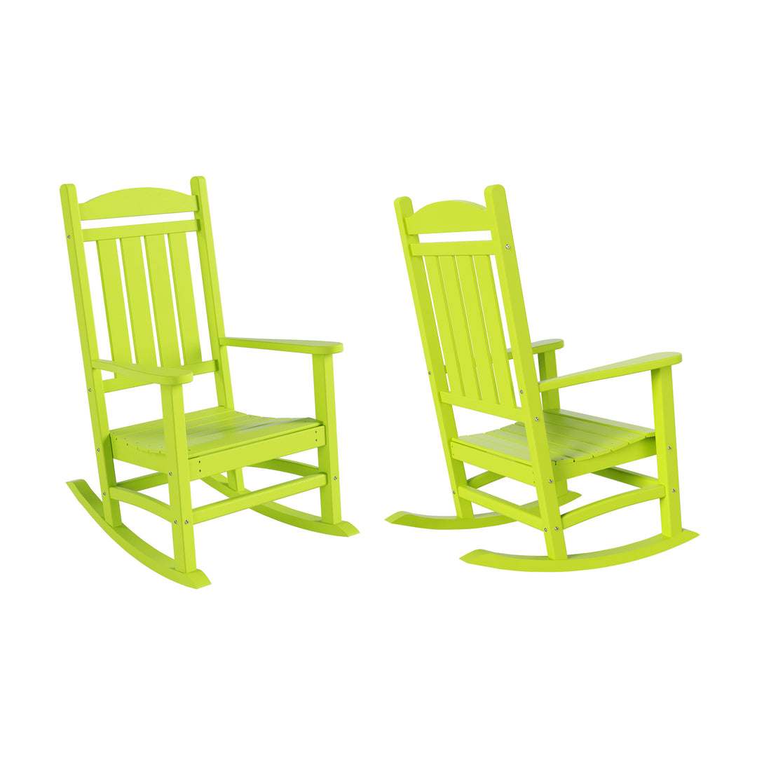 Malibu 2-Piece set Outdoor / Patio rocking chairs ( 2 seater )