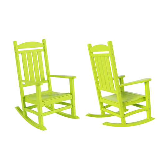 Malibu 2-Piece set Outdoor / Patio rocking chairs ( 2 seater )
