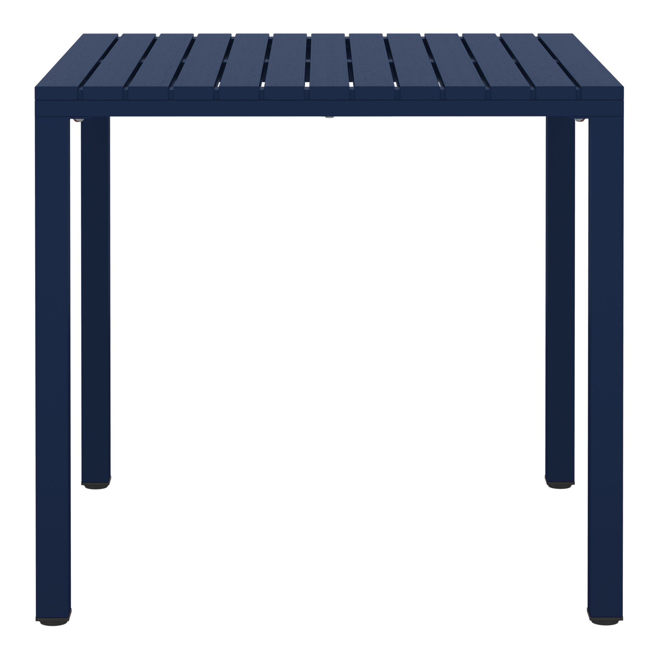 Playa 31.5" Iron Metal Frame Outdoor Square Patio Dining Table
