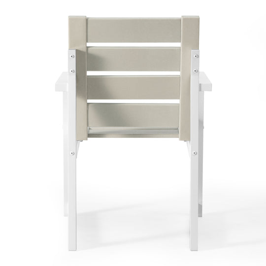 Cape May HDPE Outdoor Patio Dining Arm Chair