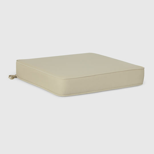 Solace Outdoor Patio Furniture Seat Chair Square Cushions with Piping. Set of 2, 20" x 19"