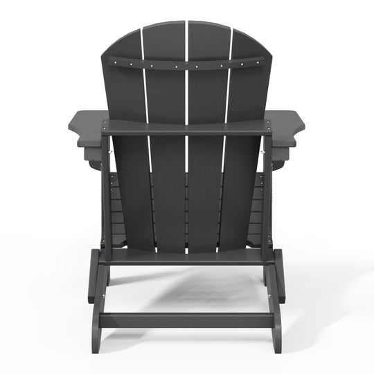 Malibu 3-Piece set Outdoor / Patio Poly Adirondack chair set with a side table ( 2 seater )