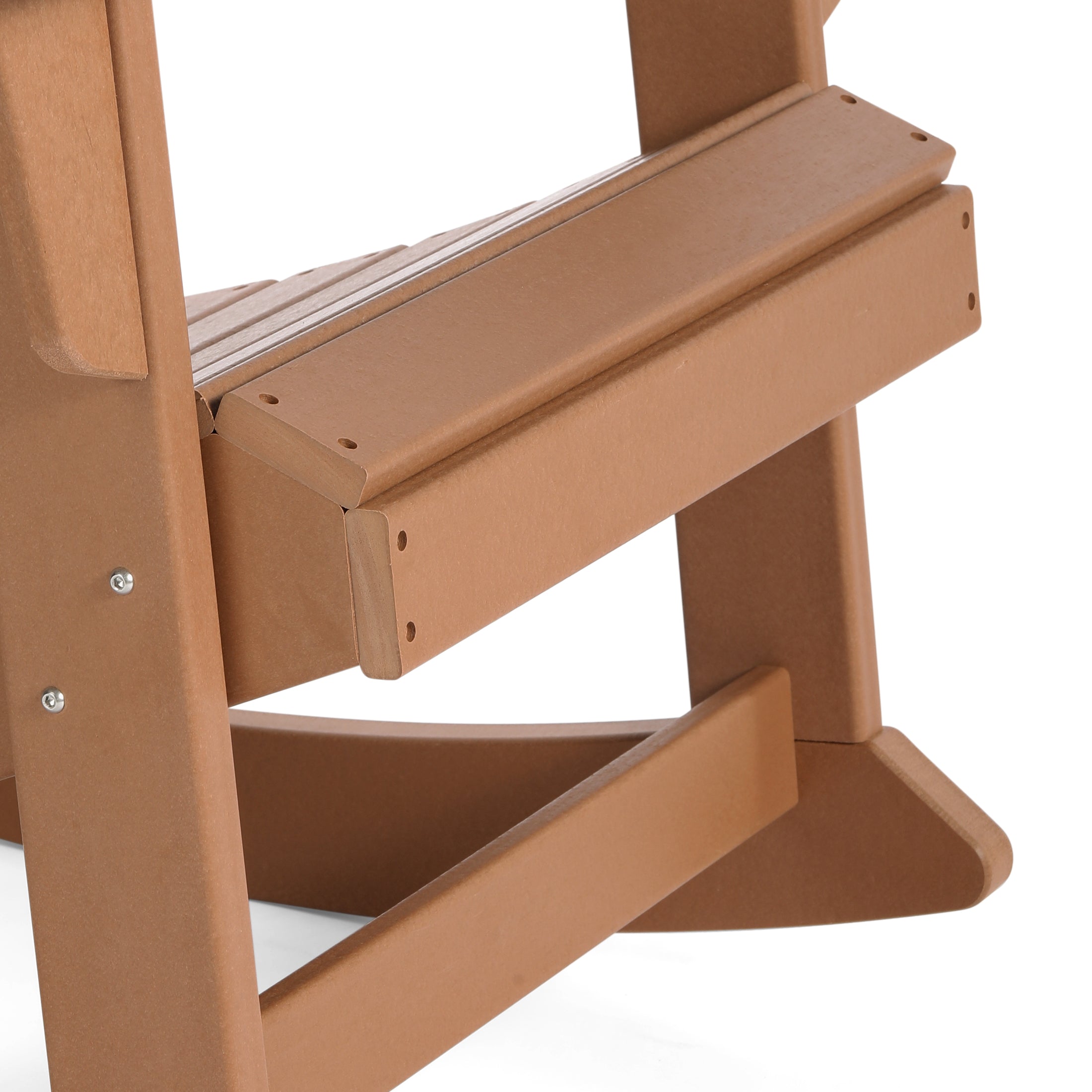 Malibu 3-Piece set Outdoor / Patio Poly Adirondack rocking chairs with a side table ( 2 seater )