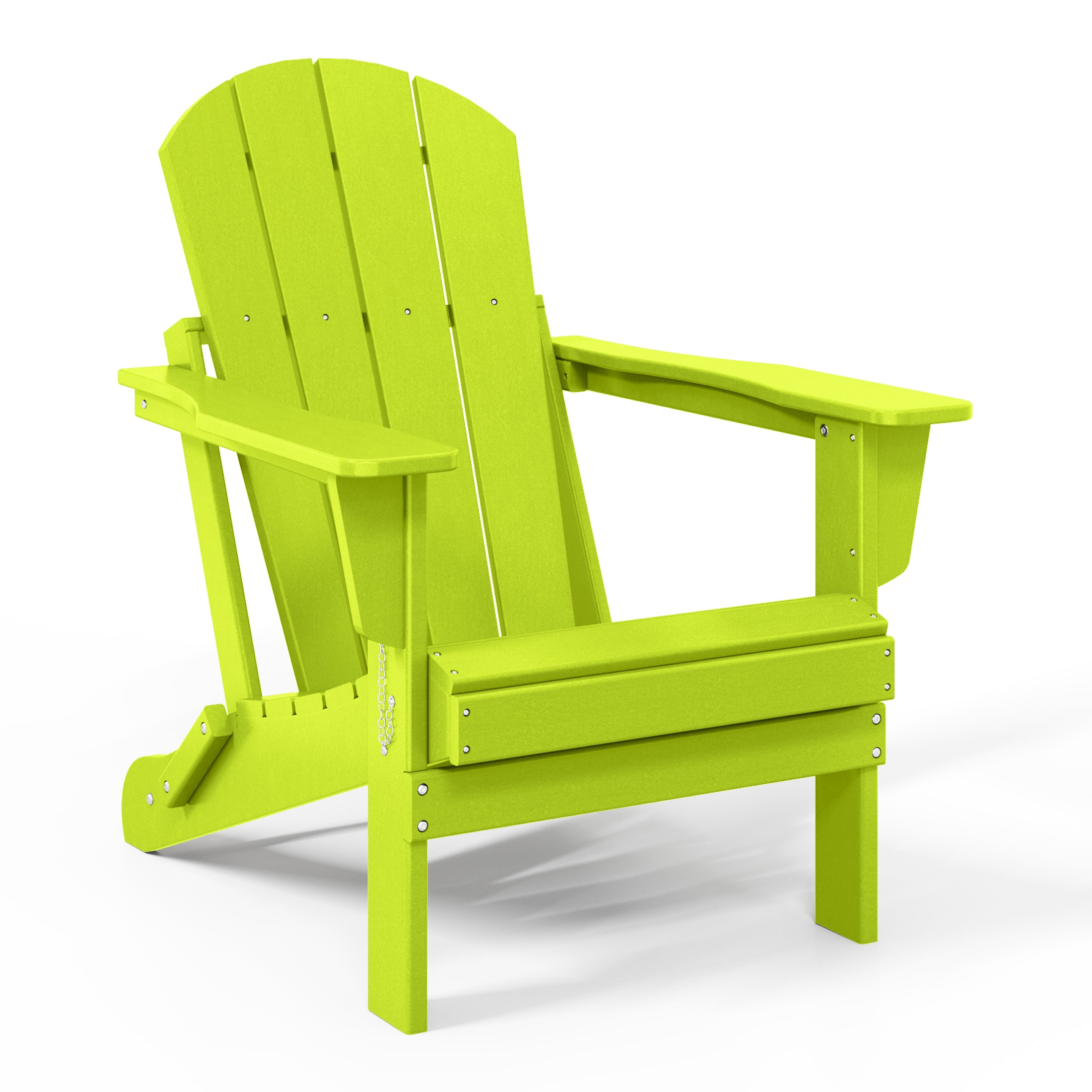 Malibu outdoor folding Poly Adirondack chair (Set of 2)