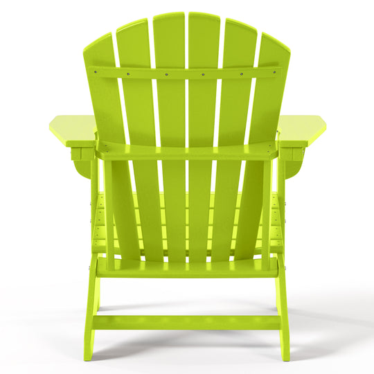 Dylan Outdoor Adirondack Chair With Ottoman 2-Piece Set