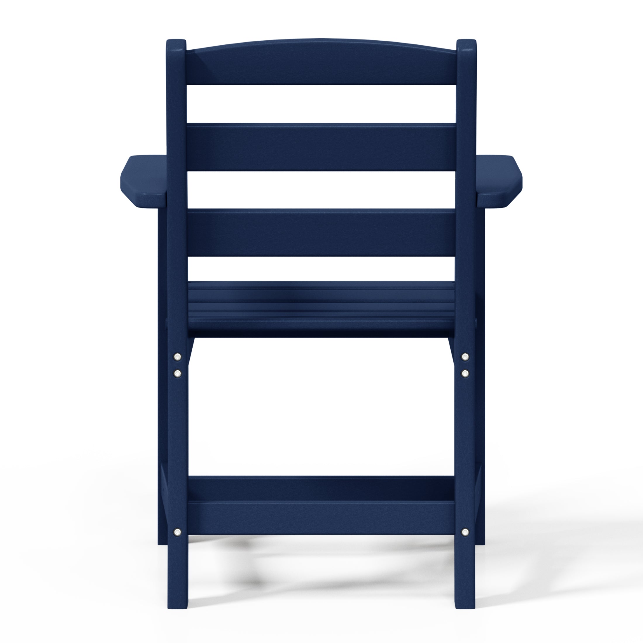 Ashore Outdoor HDPE Patio Classic Dining Arm Chair