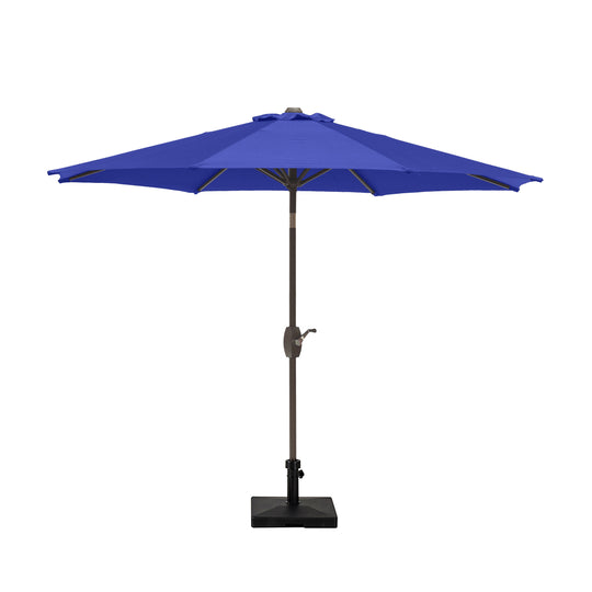 Paolo 9 ft. Patio Table Umbrella with 50 lbs concrete weight base kit