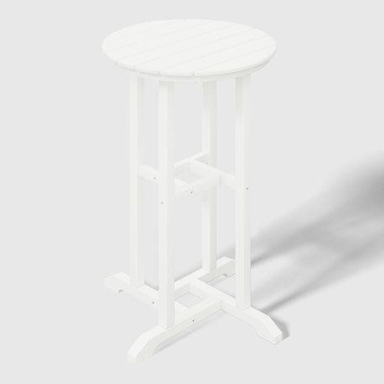 Malibu 37" Counter Height Round Outdoor Patio Bistro Bar Table