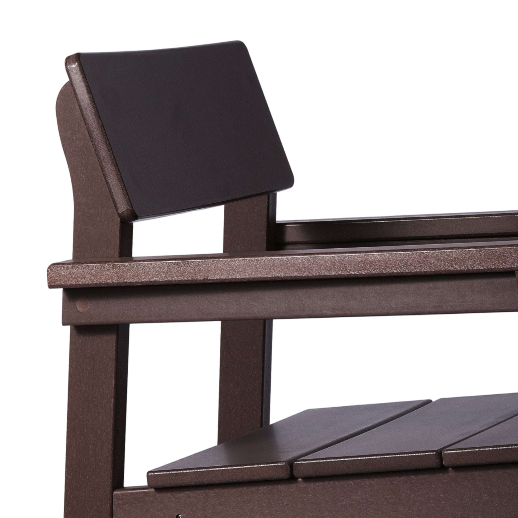 Paloma Modern HDPE Outdoor Patio Dining Arm Chairs (Set of 2)