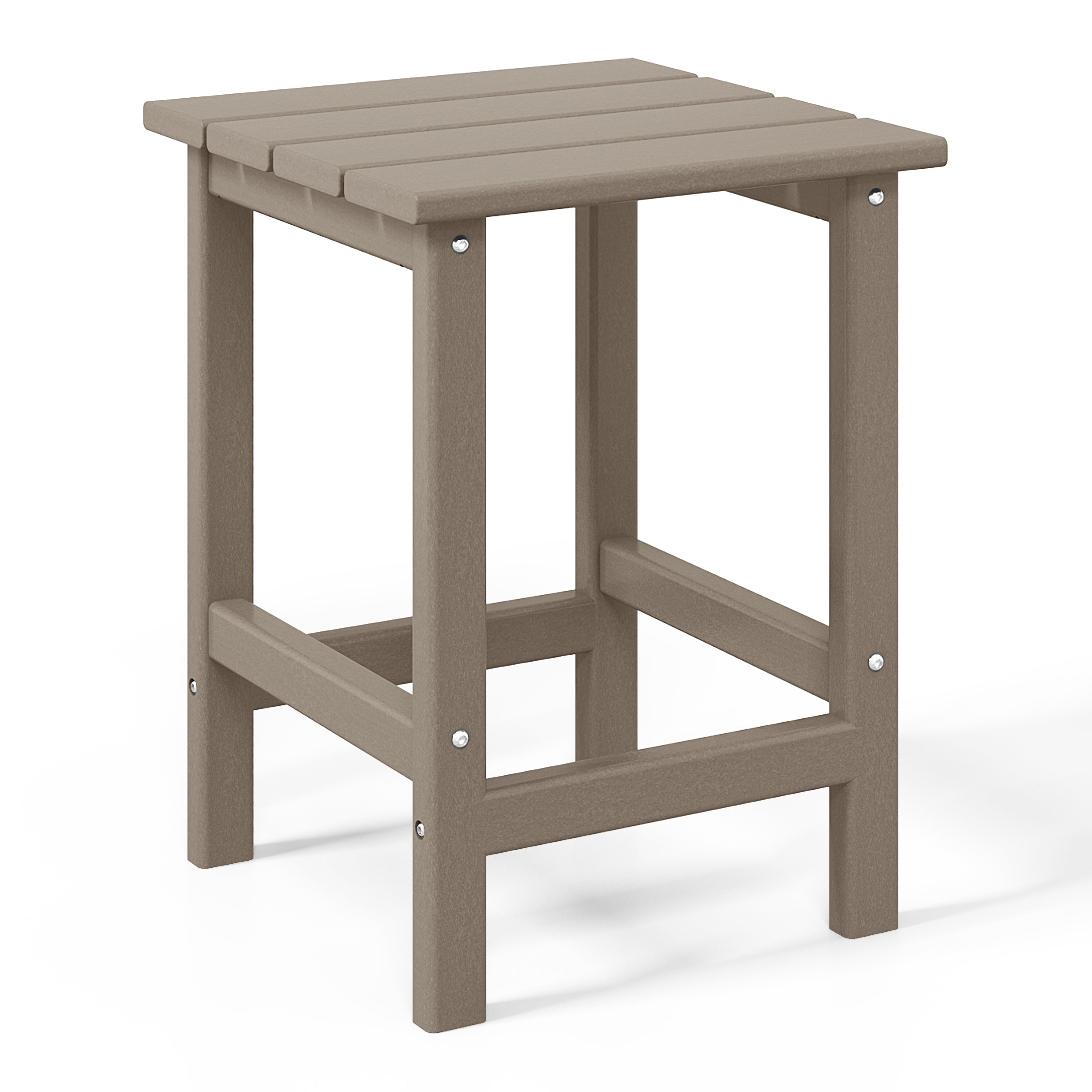 Malibu 3-Piece set Outdoor / Patio Poly Adirondack rocking chairs with a side table ( 2 seater )
