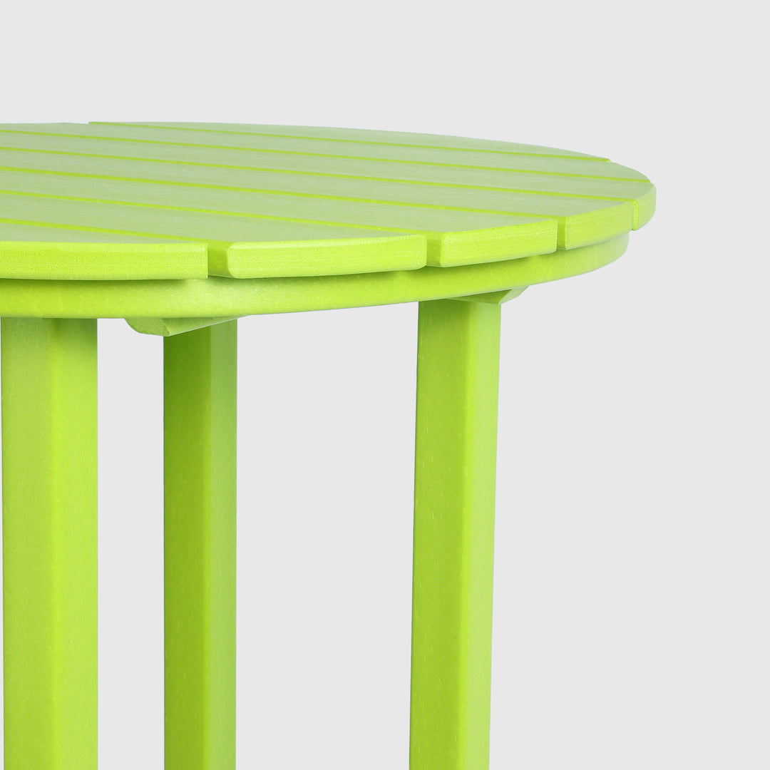 Malibu 37" Counter Height Round Outdoor Patio Bistro Bar Table