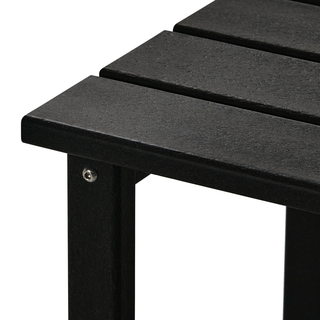 Malibu 14" square outdoor Side table for Adirondack chair