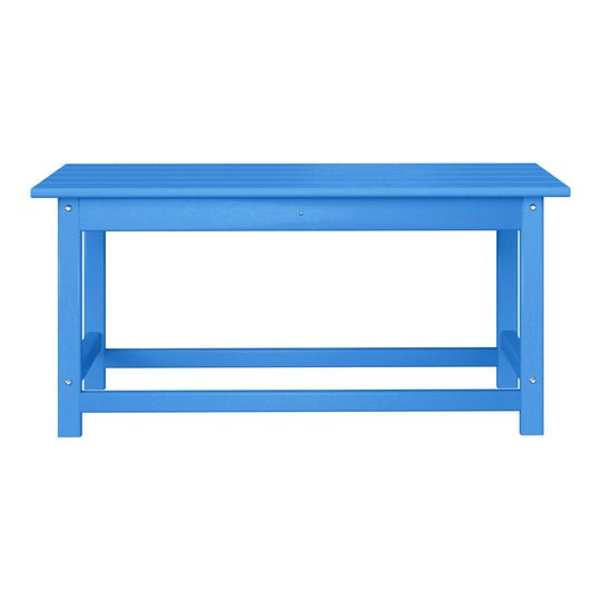 Malibu 35" length outdoor Coffee table for Adirondack chair