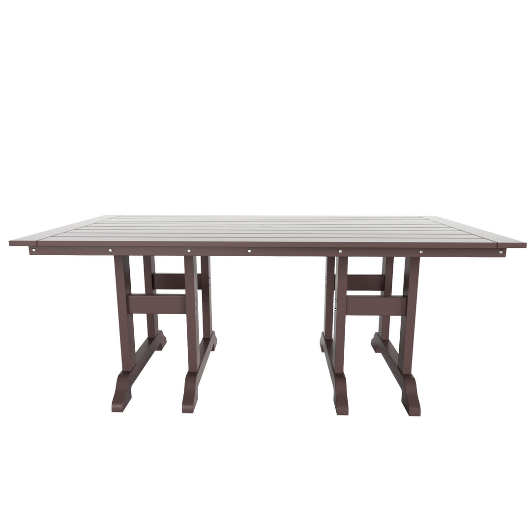 Malibu 71" Outdoor Patio Dining Table