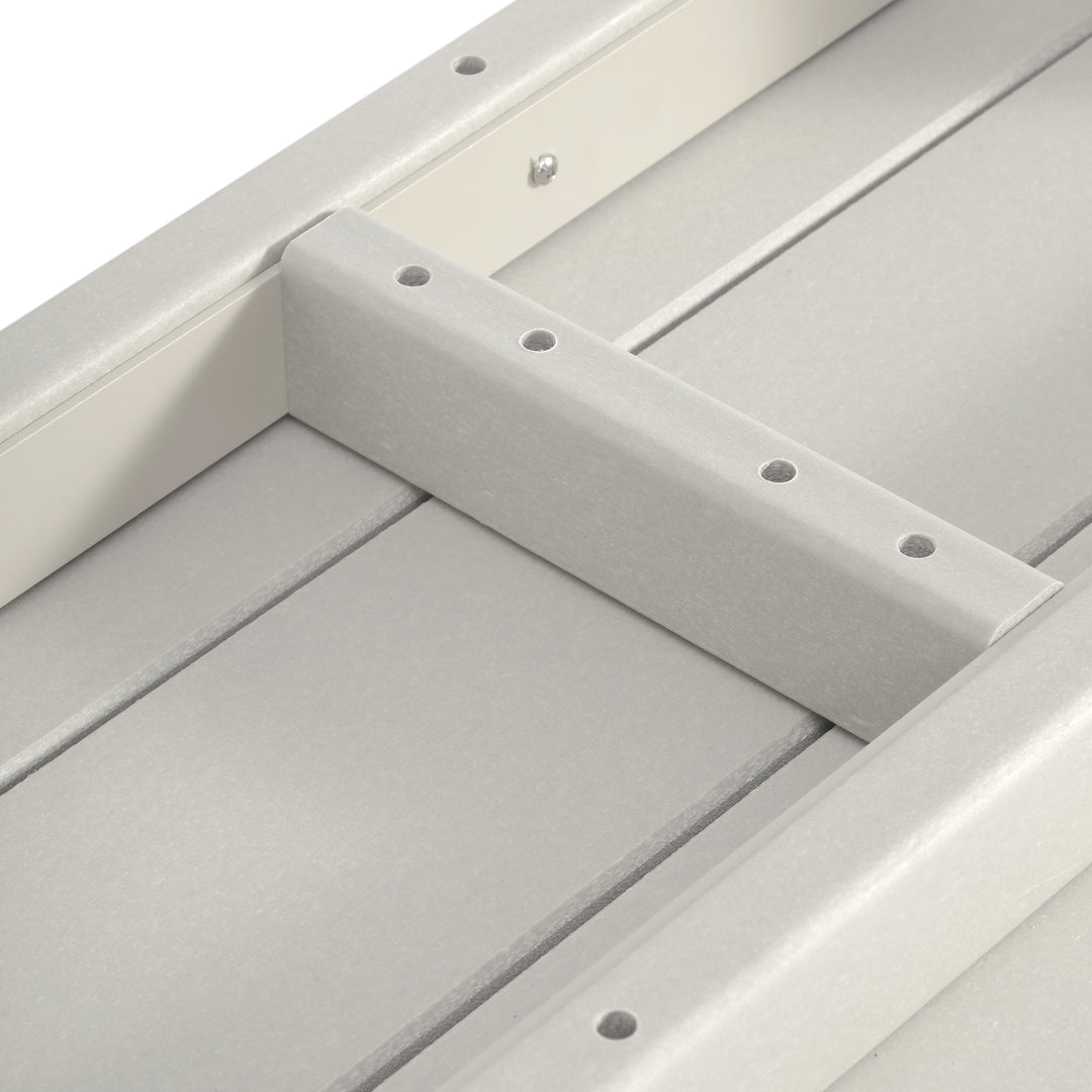 Malibu 65" Outdoor Patio Trestle Dining Bench