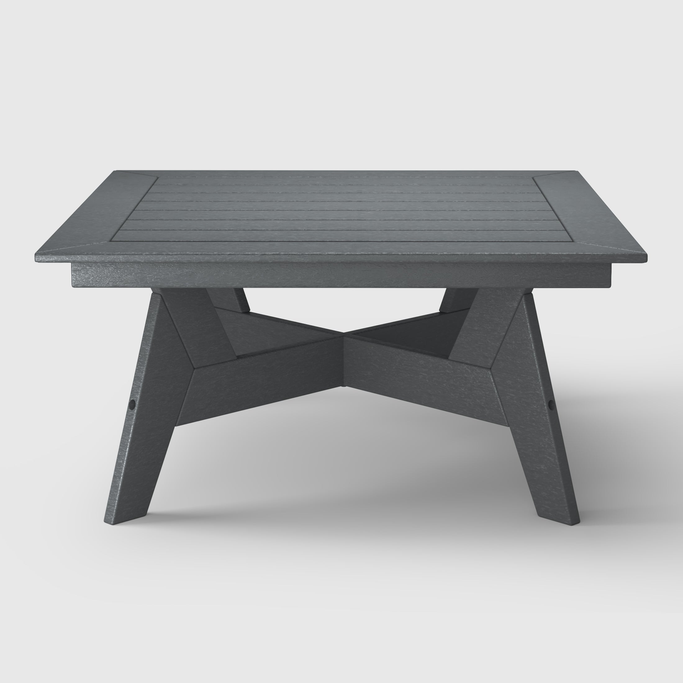 Modern Low Outdoor Patio Square HDPE Coffee Table – WestinTrends