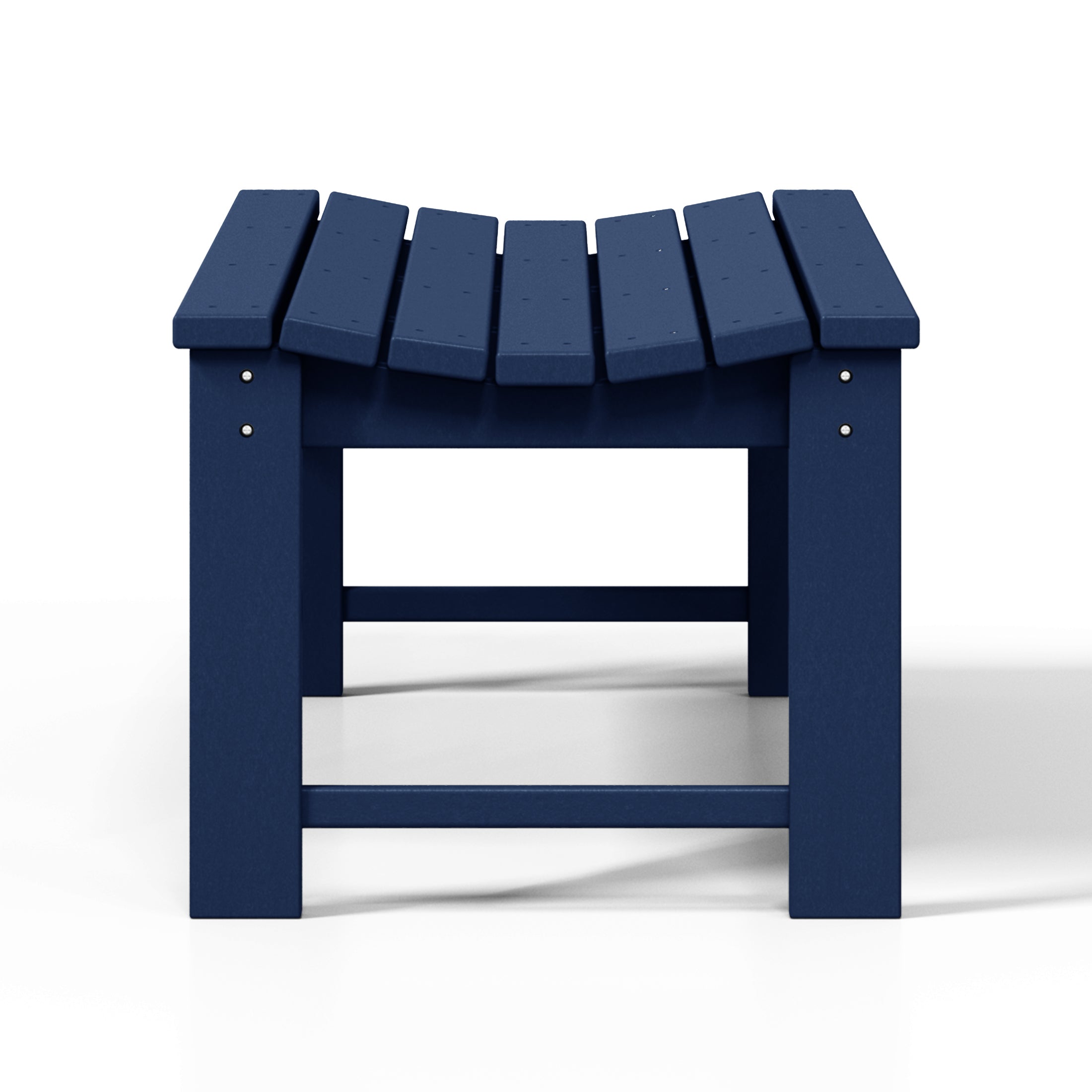 Malibu 48" length backless Poly Wood Outdoor / Garden bench