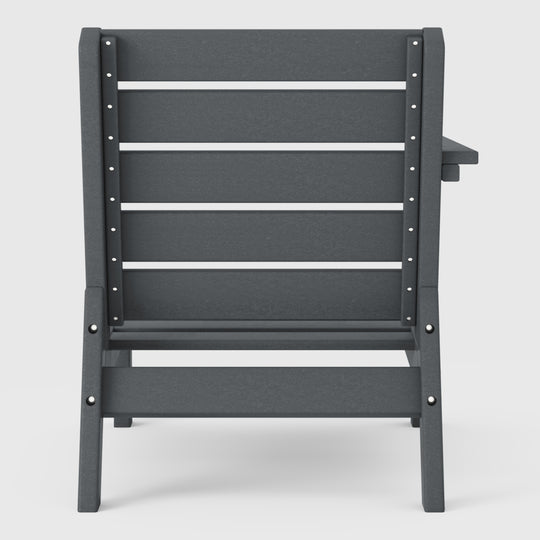 Avalon Outdoor Patio HDPE Left Arm Facing Deep Seating Corner Chair