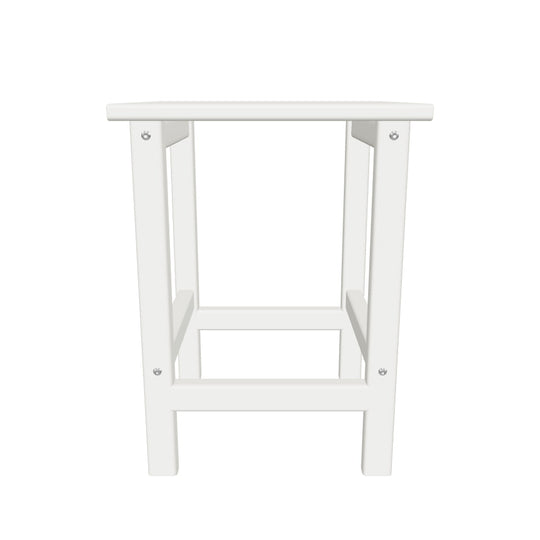 Malibu Westintrends 14" square outdoor Side table for Adirondack chair