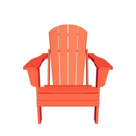 Malibu Westintrends 2 piece set outdoor folding Poly Adirondack chair