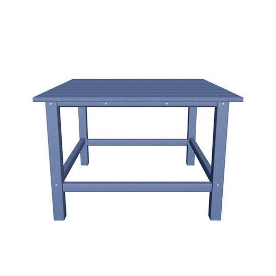 Malibu Kids Outdoor Patio Furniture HDPE Square Dining Table