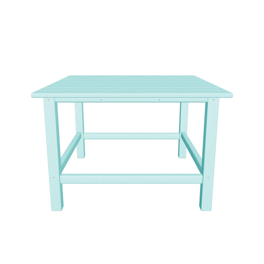 Malibu Kids Outdoor Patio Furniture HDPE Square Dining Table