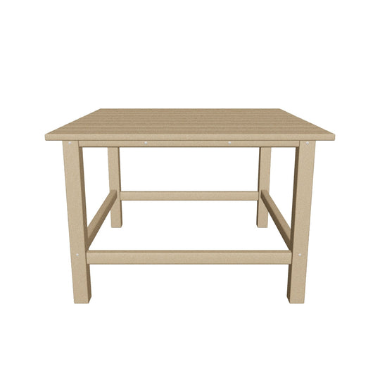 Malibu Kids Outdoor Patio Furniture HDPE Square Dining Table