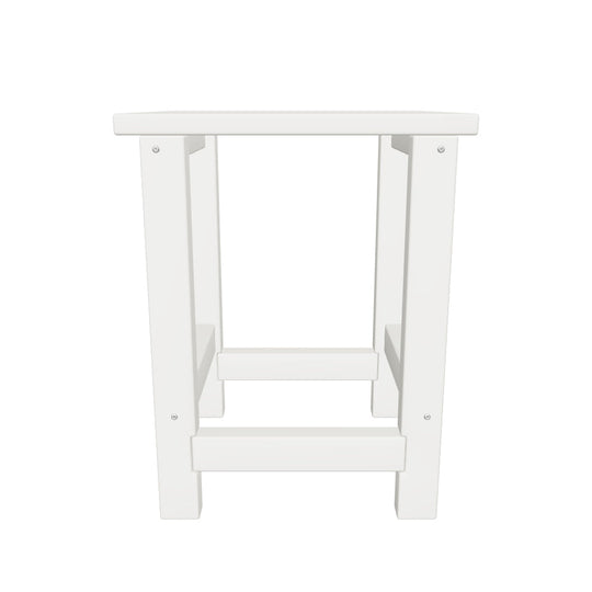 Malibu Kids Outdoor Patio Furniture HDPE Adirondack Square Side Table