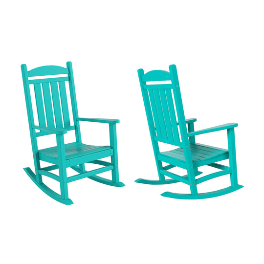 Malibu 2-Piece set Outdoor / Patio rocking chairs ( 2 seater )